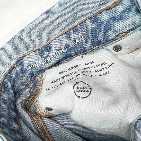 American Eagle Mom Straight Jean Size 6 Short - Picture 9 of 12